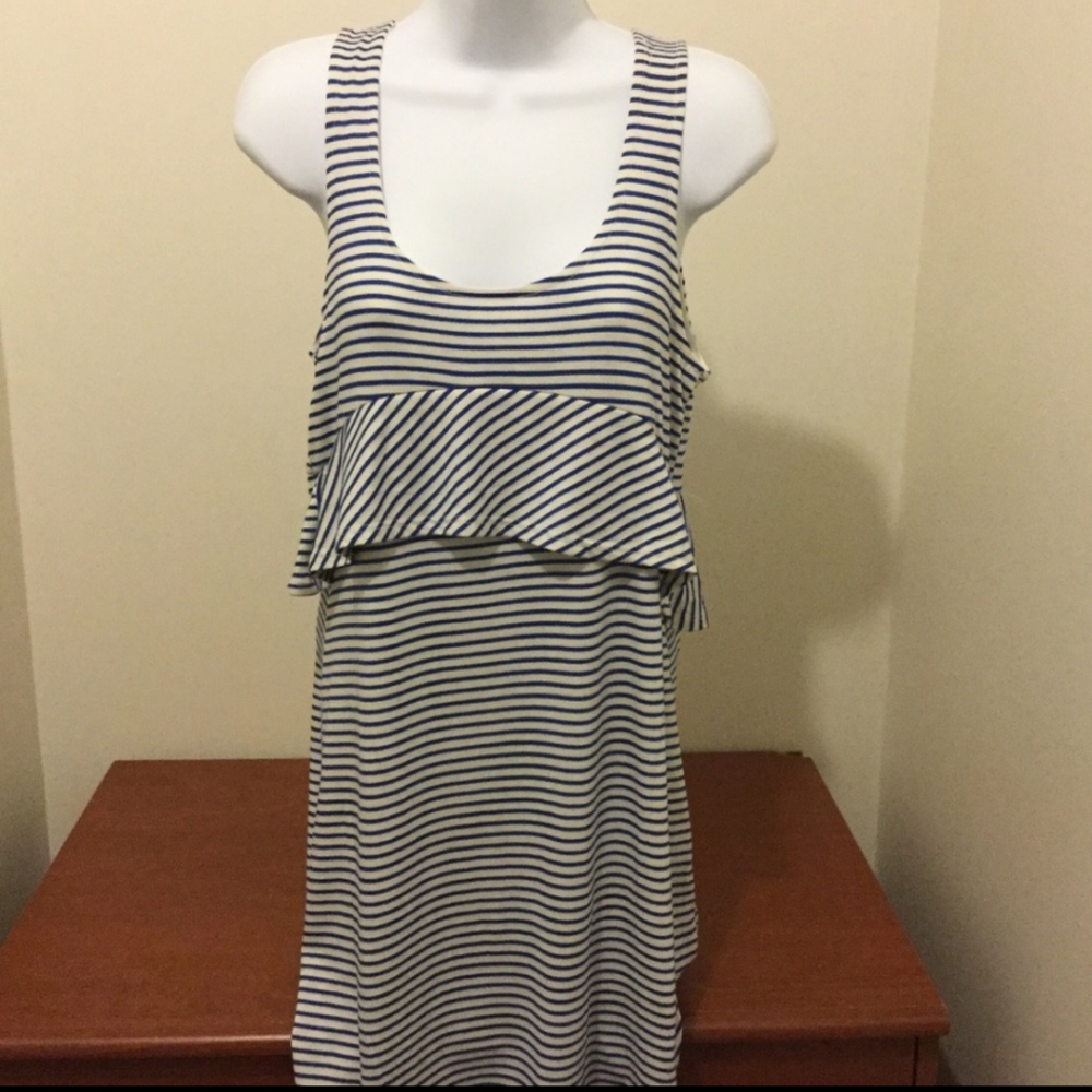 👗Everly Sundress | S | Blue and White Stripe
